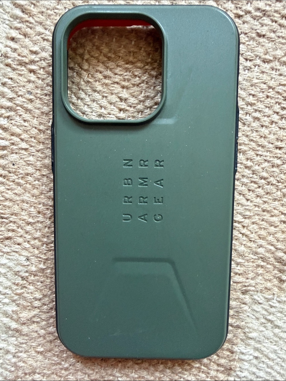 Urban Armor Gear Olive Green Rugged Phone Case iPhone 14 Pro
